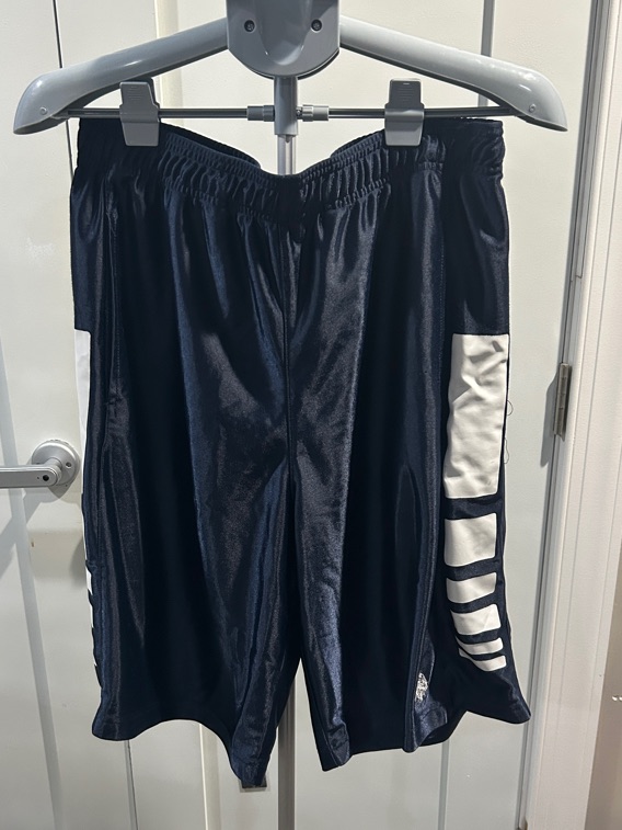 Us Polo Assn. Navy Athletic Mesh Shorts - Men’s Large Euc